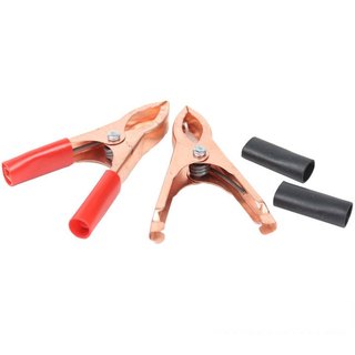 Kẹp Bình Ắc Quy To 8cm ( 1 Đỏ - 1 Đen )