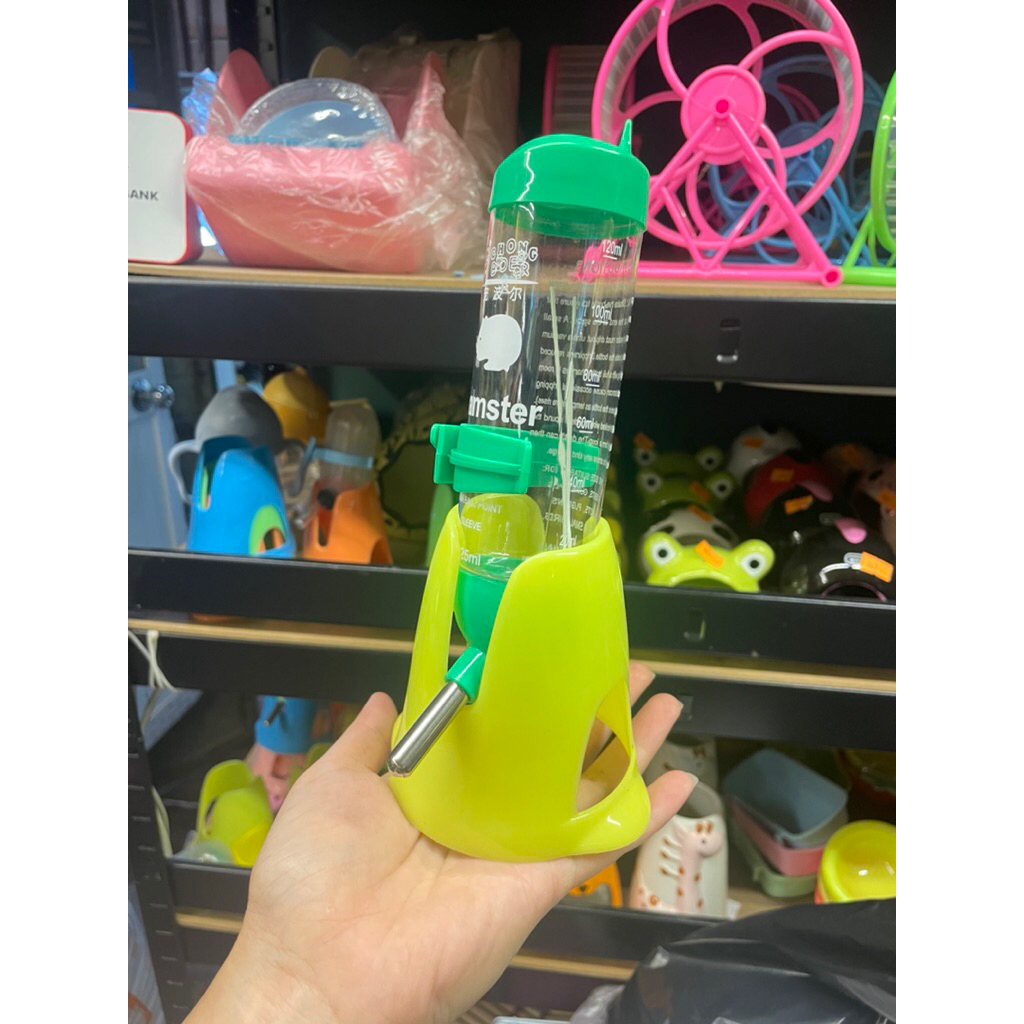 Combo kệ + bình nước cho hamster,nhím,sóc,bọ,thỏ,..