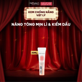   QUÀ KHÔNG MUA  10ML Kem Chống Nắng Nâng Tone Kiềm Dầu Cell Fusion C Brightening Tone Up Sunscreen 100 SPF50+ PA ++++ 