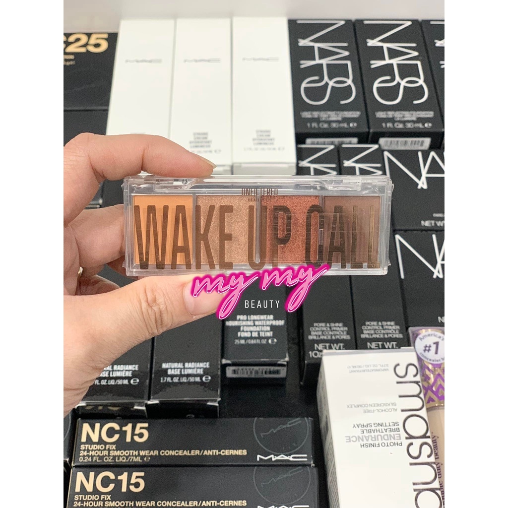 [ ĐỌC MÔ TẢ ] Unfil Tered Beauty Co - Phấn Mắt 4 Ô Wake Up Cali Unfiltered Beauty Co Eye Love You 4 