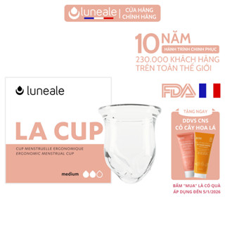  Cốc Nguyệt San La Cup Luneale Nhập Pháp Chính Hãng 3 Size S M L Chất Liệu Silicon Thay Băng Vệ Sinh Tampon 