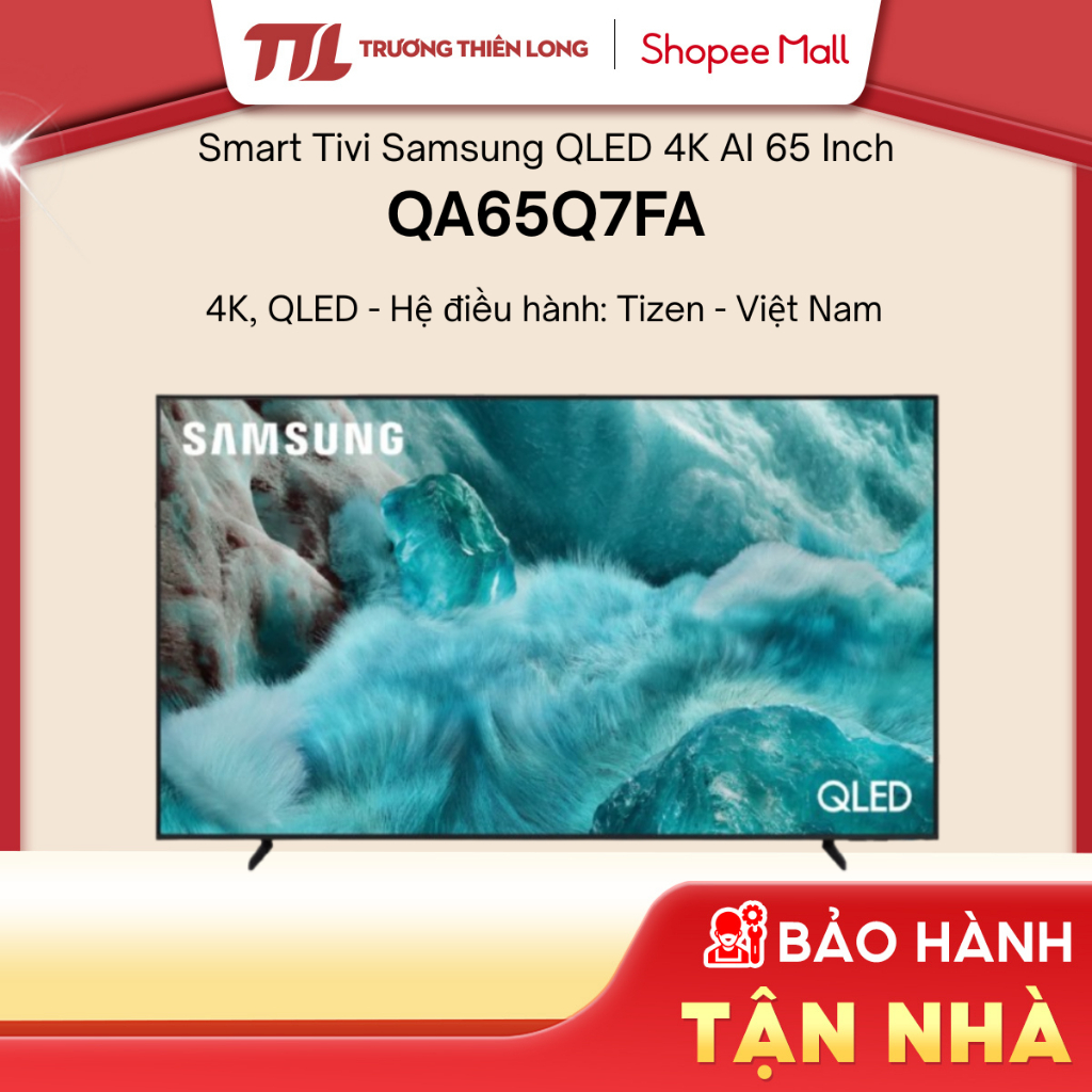 QA65Q7FA - Smart Tivi Samsung QLED 4K QA65Q7FA [TOÀN QUỐC]