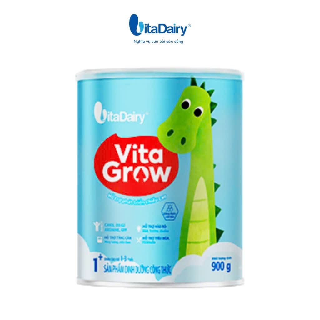 Vitagrow 1+ & Vitagrow 3+ 900g [Cải tiến]