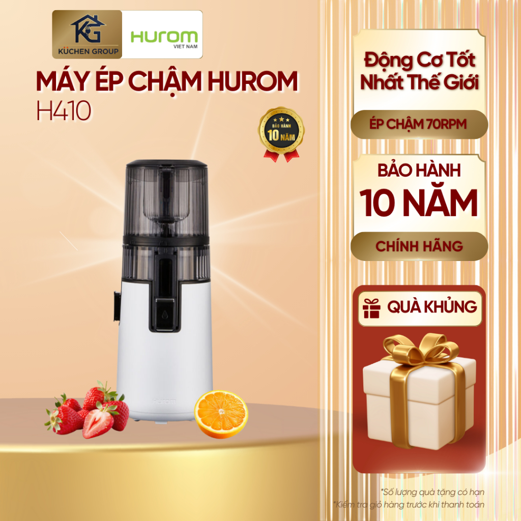 [HUROM] MÁY ÉP CHẬM HUROM H410 - Thiết Kế Hiện Đại - Bảo Hành Chính Hãng 10 Năm