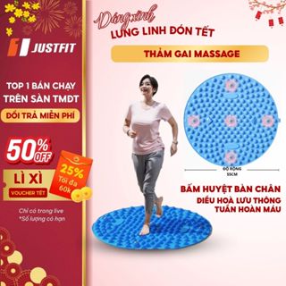  Thảm gai massage chân JustFit điều hoà lưu thông khí huyết mát xa chân thư giãn 