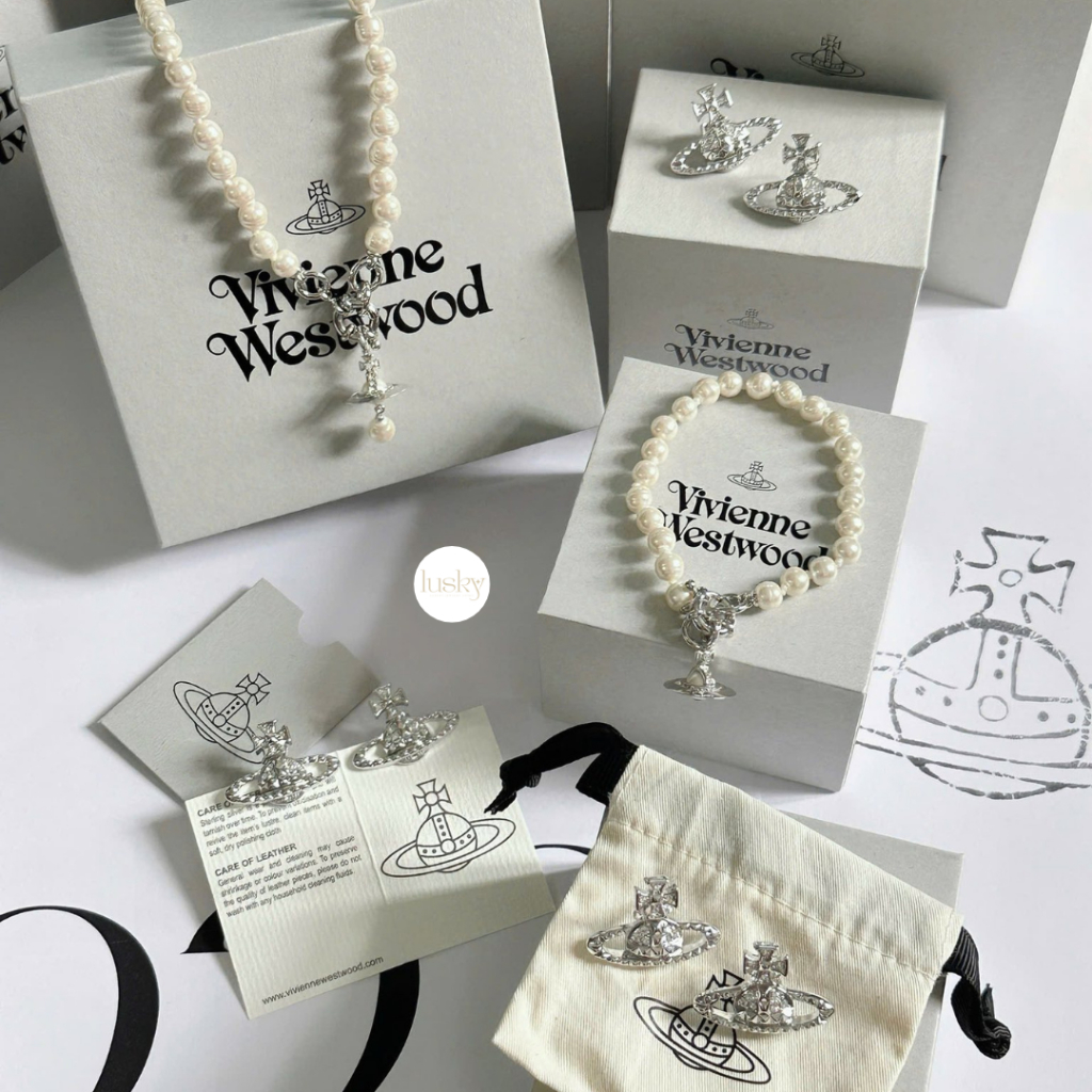 [Order] Bông tai Vivienne Authentic Chuẩn Hãng đầy đủ mẫu khuyên tai