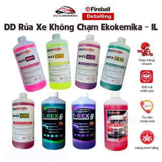  Dung Dịch Rửa Xe Không Chạm - Nước Rửa Xe Ô tô Xe Máy Ekokemika - 1L Tặng 01 khăn lau xe  