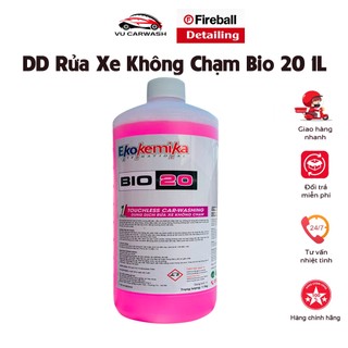 Dung Dịch Rửa Xe Không Chạm - Nước Rửa Xe Ô tô, Xe Máy - Ekokemika Bio 20 - 1L(hàng chính hãng)