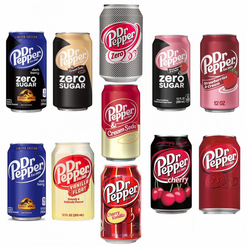 Nước Ngọt Có Gas Dr Pepper 355ml ( 100% Product From USA)