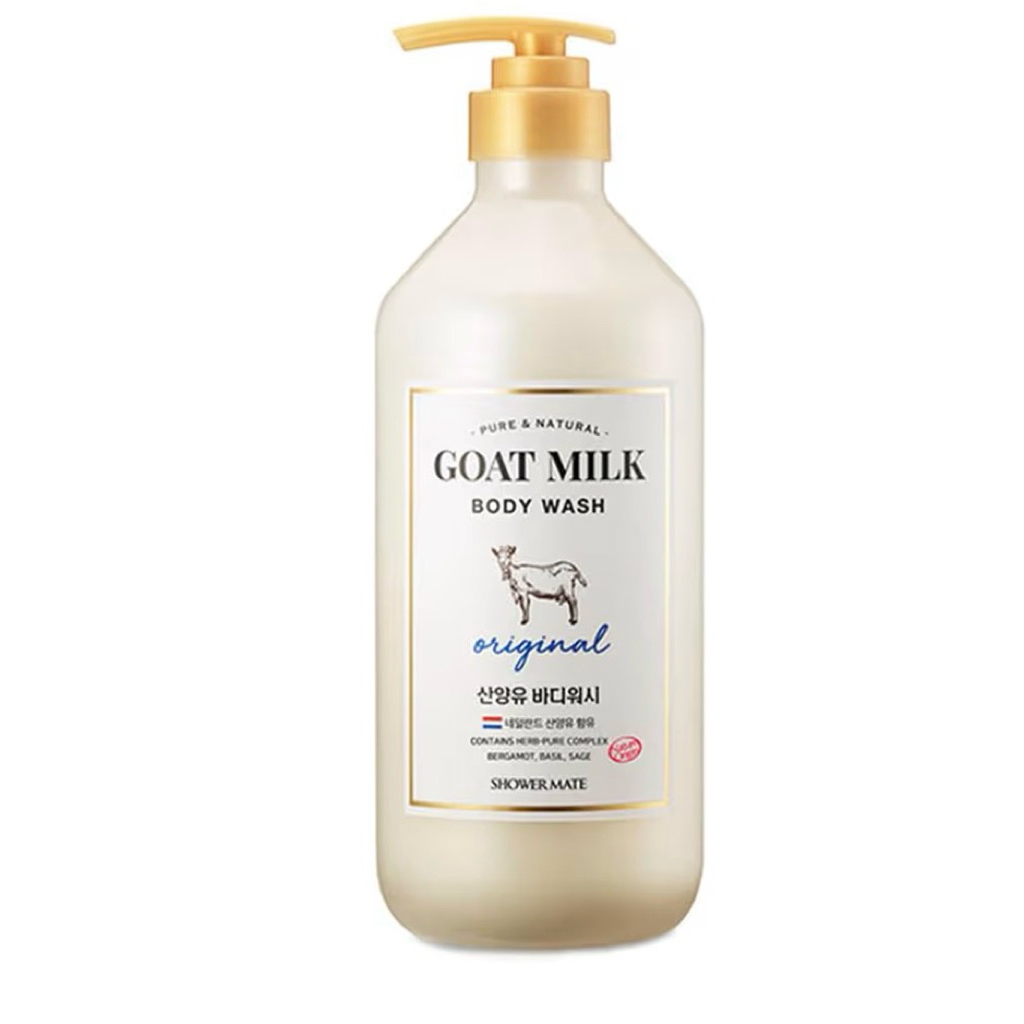 Sữa tắm giúp dưỡng ẩm và nuôi dưỡng làn da. Aekyung Shower Mate Original Goat Milk