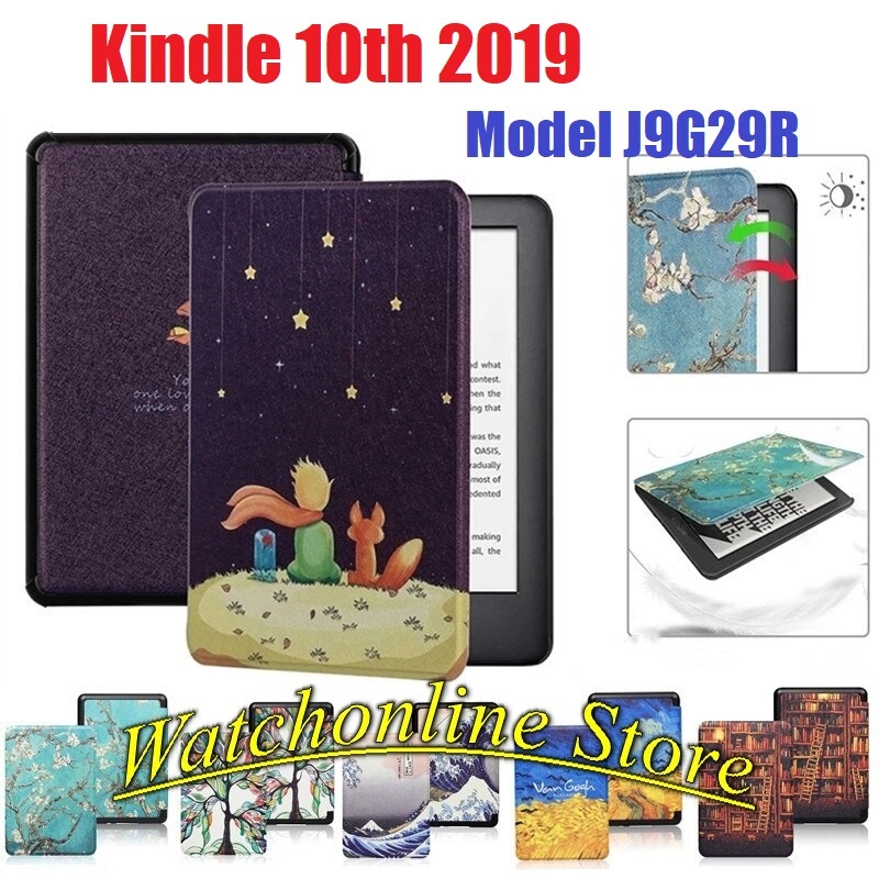 Bao da, Ốp Lưng Da PU Cho Kindle 10th J9G29R 2019 / Kindle basic 10th 2019