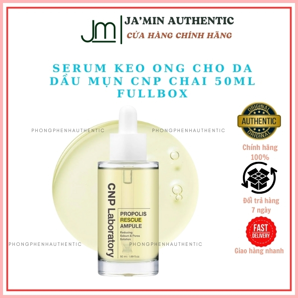 Tinh chất keo ong CNP Laboratory Propolis tinh chất dưỡng da CNP Serum keo ong tái tạo phục hồi da