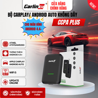 [DÙNG CHO MÀN ANDROID] CARLINKIT CCPA PLUS nâng cấp Apple Carplay và Android Auto không dây MẪU 2025