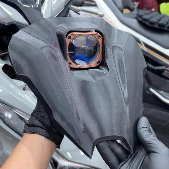 Mặt nạ in 3D TLN cho đèn F1 Turbo S - cho AB 2020 - 2025 ( chưa sơn )( chỉ có mặt nạ )