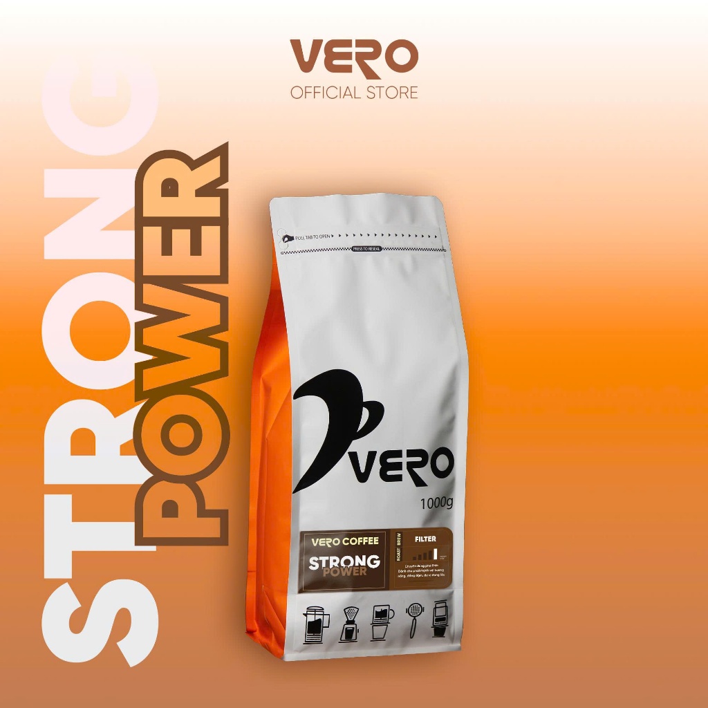 Cà Phê Vero Coffee - Strong Power Filter