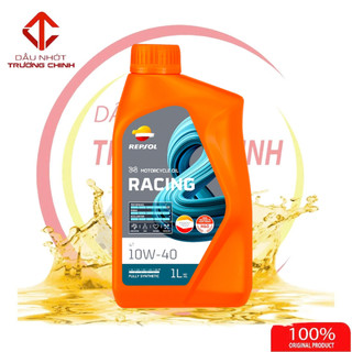Dầu nhớt Repsol Racing 4T 10W40  tổng hợp 100% dành cho xe số, tay côn