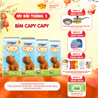   TỔNG  Bỉm quần Baby Love Pants Tã Quần Baby Love Capy size M56+4 L52 Xl48 2xl44 cho bé_Ichimall 