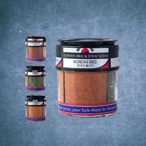 HEXA << Lọ KOREAN BBQ 54gr >> GIA VỊ MÓN HÀN QUỐC 4 in 1 Korean Food Seasoning (HALAL)