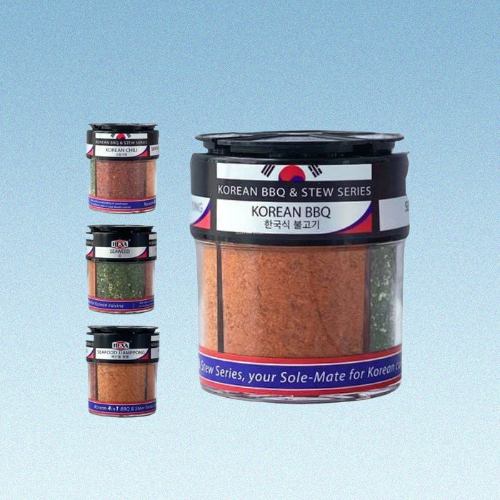HEXA -- Lọ KOREAN BBQ 54gr -- GIA VỊ MÓN HÀN QUỐC 4 in 1 Korean Food Seasoning (HALAL)