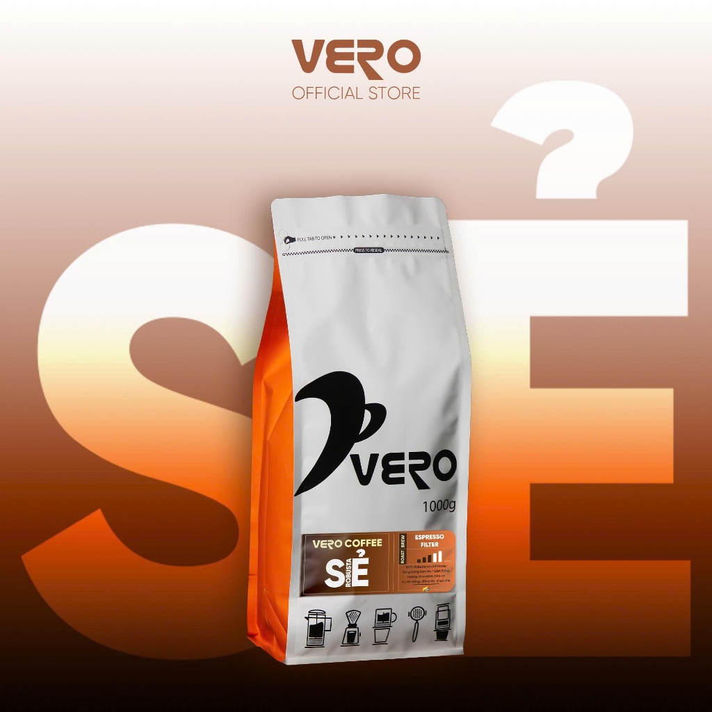 Cà Phê Vero Coffee - Robusta Sẻ