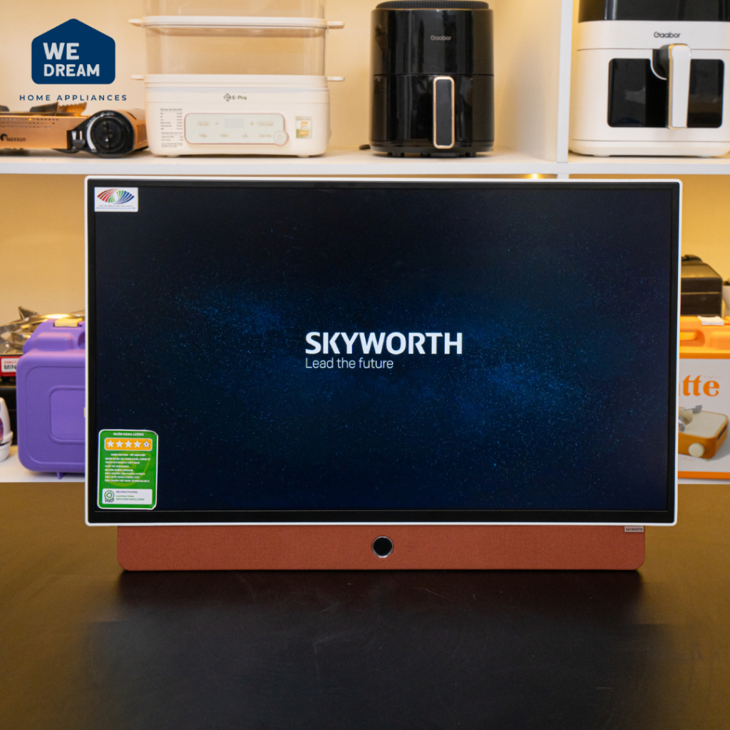 [TOÀN QUỐC] Google Tivi Di Động Skyworth 24 Inch Full HD 24P6300 | Pin Sạc | Chính Hãng, Mới 100%