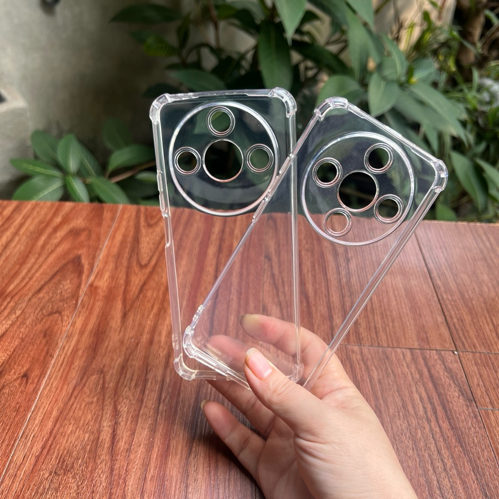 Ốp lưng dẻo silicon cho Honor X60 5G/ X70 5G trong suốt và chống sốc 4 góc