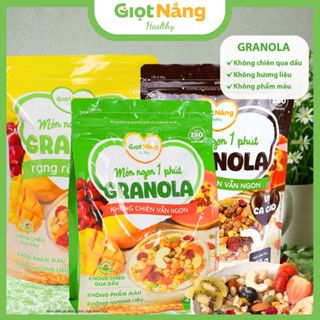 [Giọt Nắng Live] Granola Mới Ngũ Cốc Ăn Sáng Sạch Lành từ Nông Sản Giọt Nắng