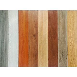 18 Tấm ( 2,5 m2)  rán sàn PVC Giả Gỗ , Sẵn Keo Dán ,Chống Trơn, Chống Ẩm, Chống Xước | Thi Công Dễ Dàng