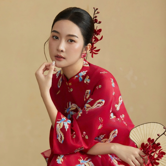 Áo Dài Ngọc Hỷ - EDINI - A1714