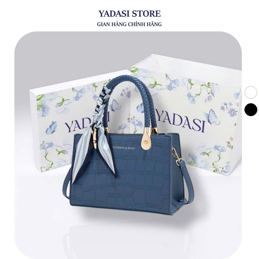  Túi xách nữ đeo chéo 2 quai cầm tay da mềm sang chảnh tặng mẹ trung niên YADASI STORE TX04 