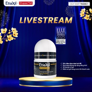   LIVESTREAM  Lăn khử mùi mồ hôi dành cho nam giới Etiaxil Men 15ml 