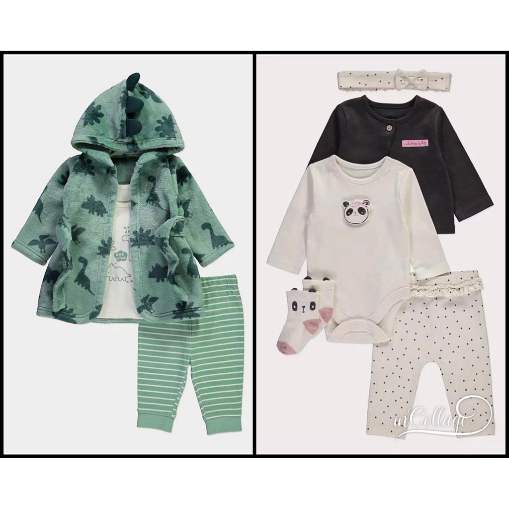 (G146) Set quà tặng outfit George UK bodyduit + phụ kiện