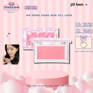   HOẢ TỐC  Má hồng kem JILL LEEN Dạng Kem Màu Tím Làm Sáng Lâu Trôi Dưỡng Ẩm Tùy Chọn XINGXINGBEAUTY 