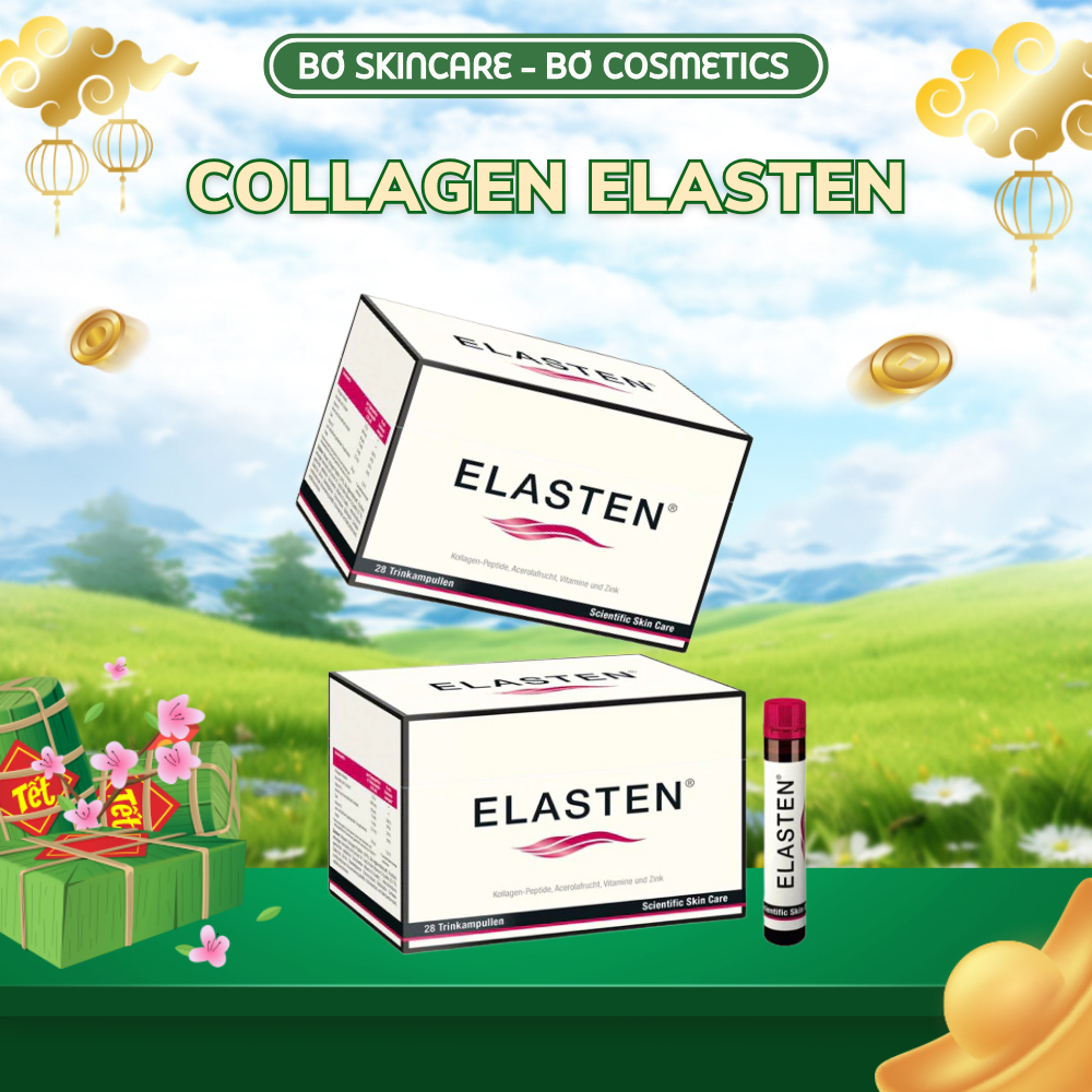 (CHÍNH HÃNG) COLLAGEN ELASTEN trắng da giảm nhăn chống lão hoá 28 ống