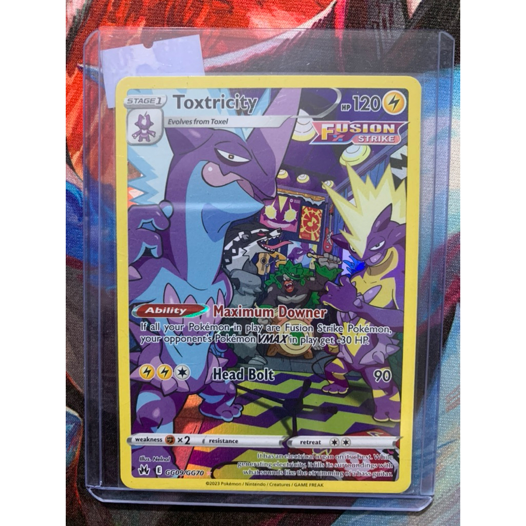 Thẻ Tiếng Anh - Pokemon Toxtricity GG09/GG70