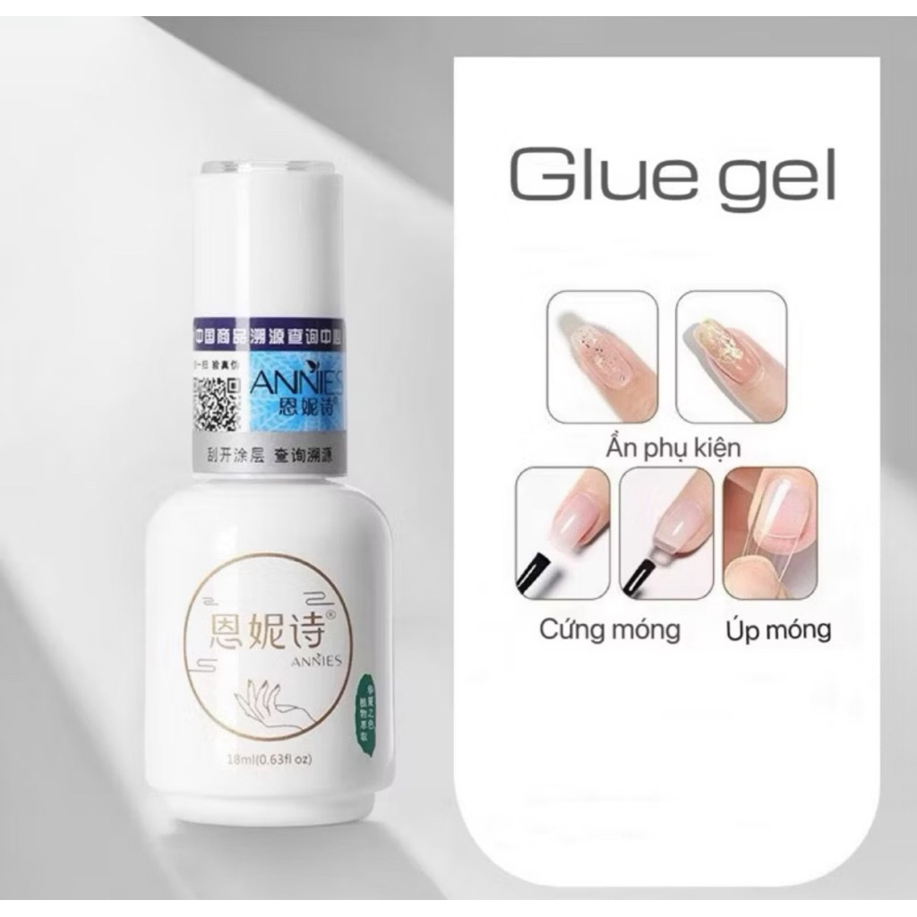 Glue gel annies up móng