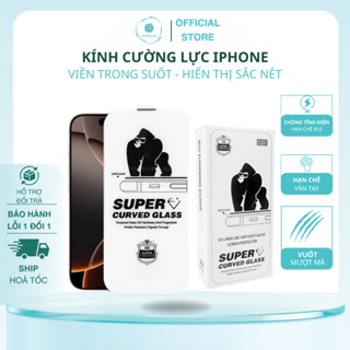  Kính Cường Lực Iphone Cường Lực Không Viền Iphone 17 16 15 14 13 12 11 Pro   Promax Xs Max.. - Khánh An Technology 