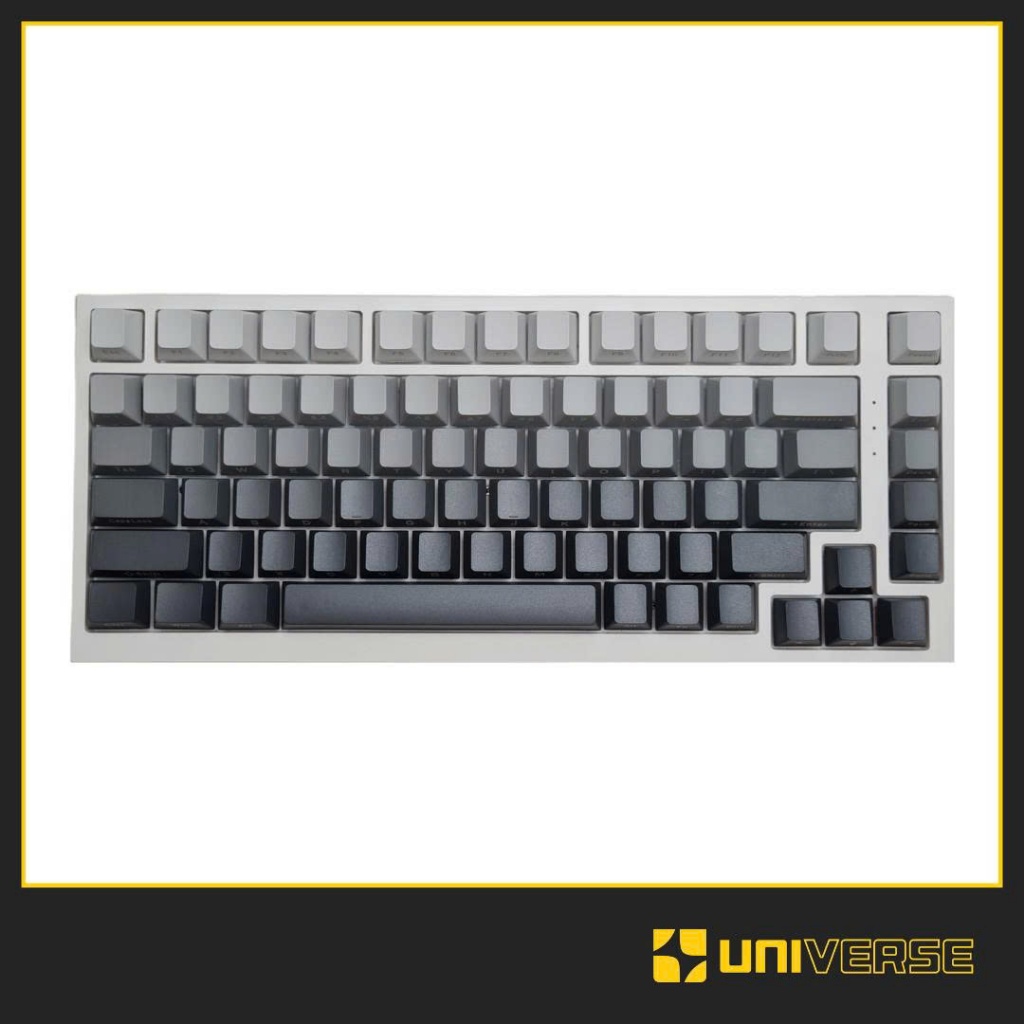 Keycap gradient đen - keycap side print gradient đen keycap pbt cherry profile 124 phím bàn phím cơ