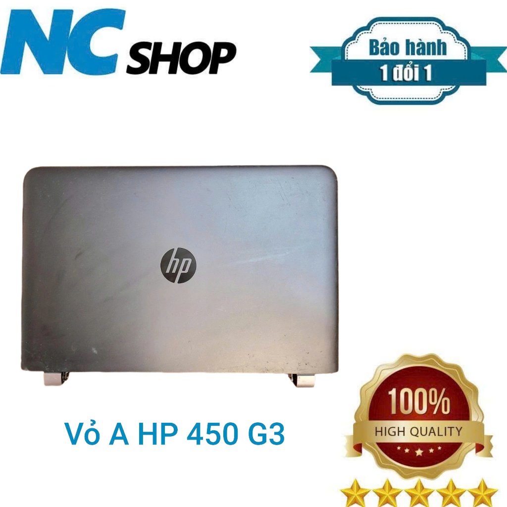 VỎ LAPTOP HP PROBOOK 450 G3, 455 G3 - VỎ A CAPO HP 450 G3