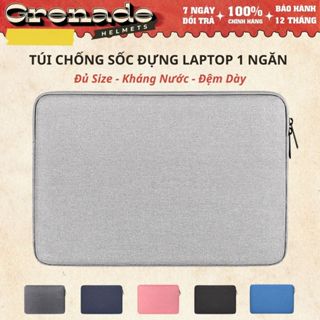 Túi Chống Sốc Bảo Vệ Laptop Đệm Dày 360° Mỏng Nhẹ – 13 14 15.6 Inch - Grenadehelmet