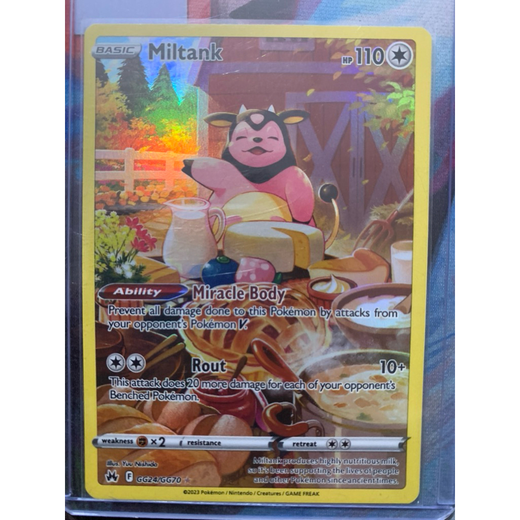 Thẻ Tiếng Anh - Pokemon Miltank GG24/GG70
