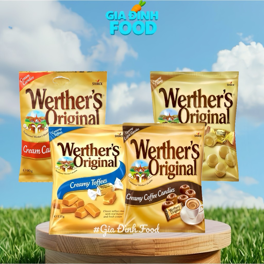 KẸO Caramen - Werther's Original Candies (80g-90g)