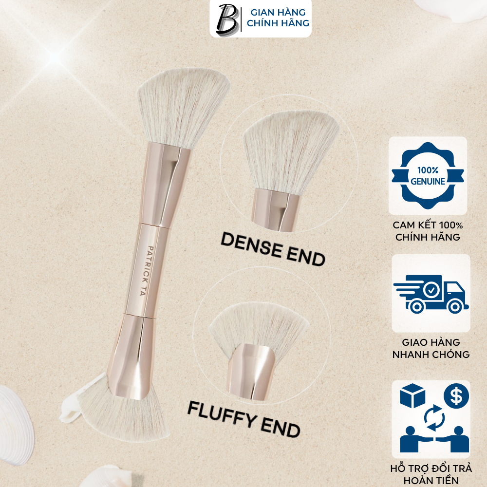 (Bill Us) Cọ Tạo Khối Patrick Ta Precision Dual Ended Contour Brush