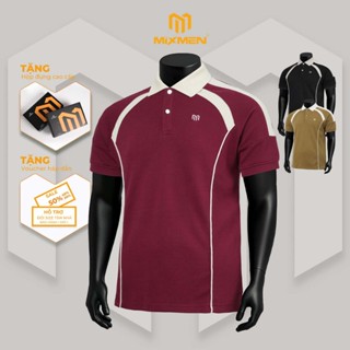  Áo Polo Nam Mixmen M614 Mix Form vải cá sấu cotton intelock Mặc Chuẩn Mỗi Ngày Thanh Lịch BigSize 