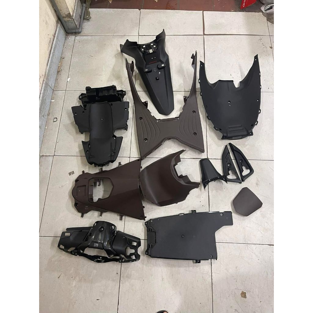Dàn áo nhựa nhám hãng Honda xe SH 2020 đến 2024 dòng 125i 150i 160i có bán lẻ từng món.