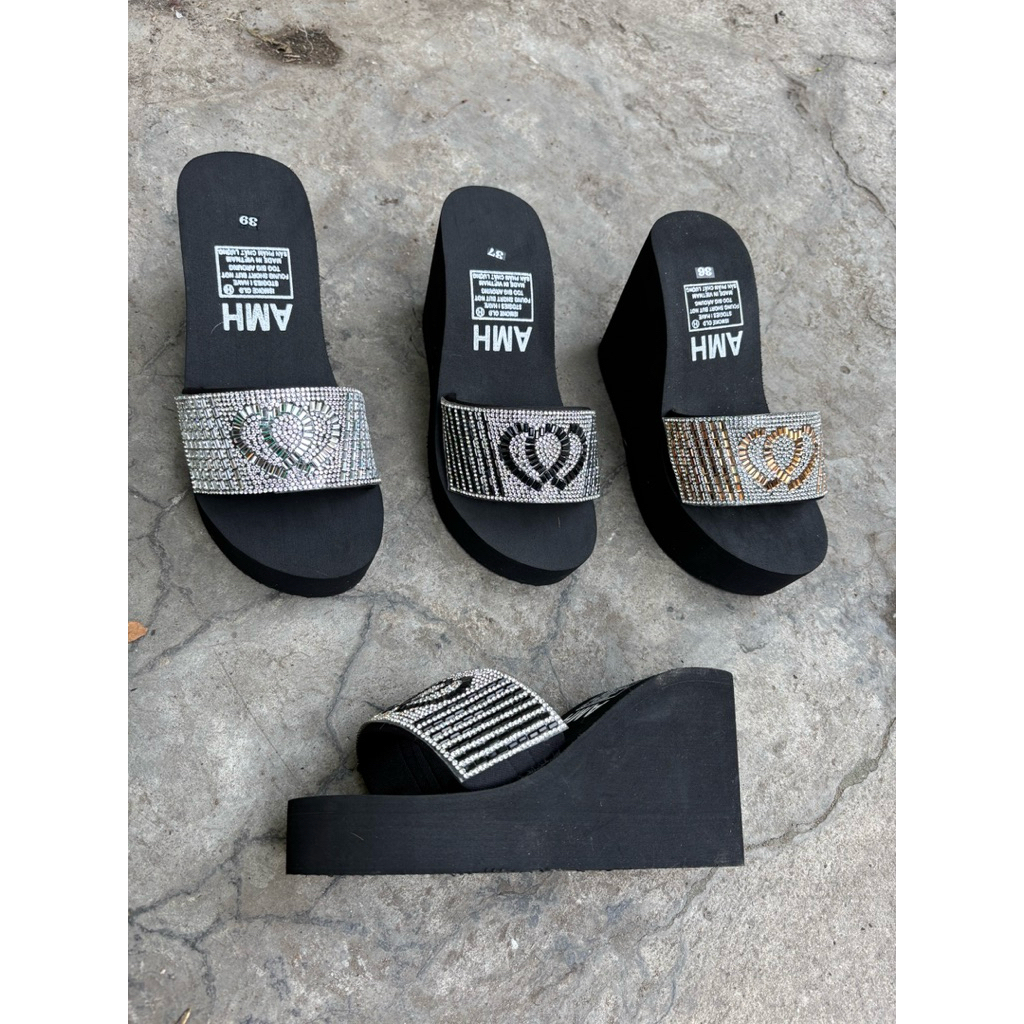 Dép kẹp xốp nữ bảng ngang thời trang mẫu mới 7 phân 9 phân 12 phân