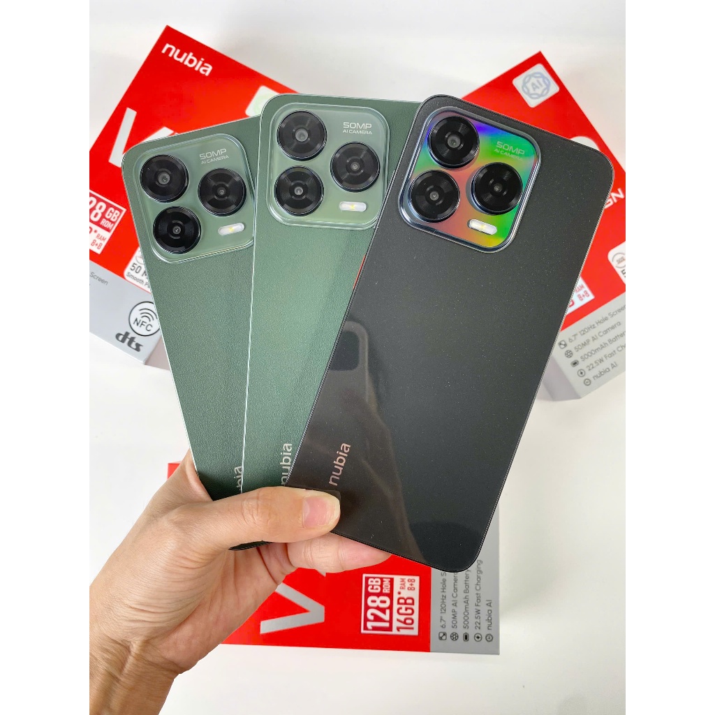 [Chính Hãng] Điện Thoại ZTE Nubia V70 Design 8GB/128GB Fullbox Mới 100% Đẹp Keng - Hàng Công Ty Bảo 