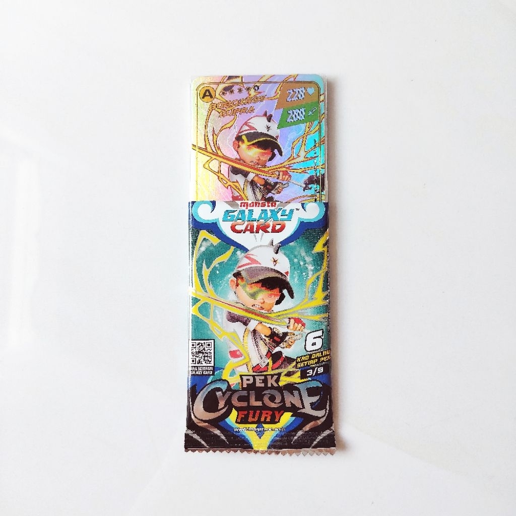 [Blazing Frost] Kad/Pek | Monsta Galaxy Card - Boboiboy, Mechamato thẻ bài đồ chơi chính hãng