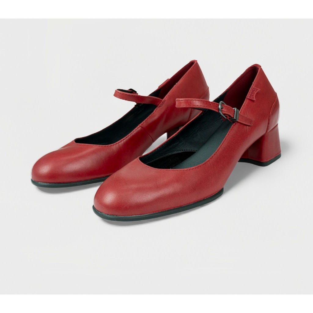 Giày Cao Gót Camper (Da - Đỏ) Chính Hãng Lẻ Size