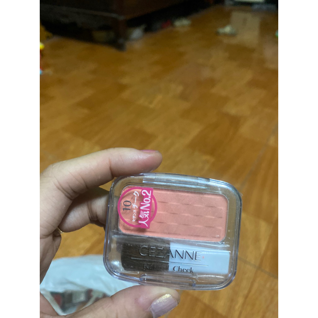 (日本で購入)má Hồng  phấn cezane Hồng cam đào newseal
